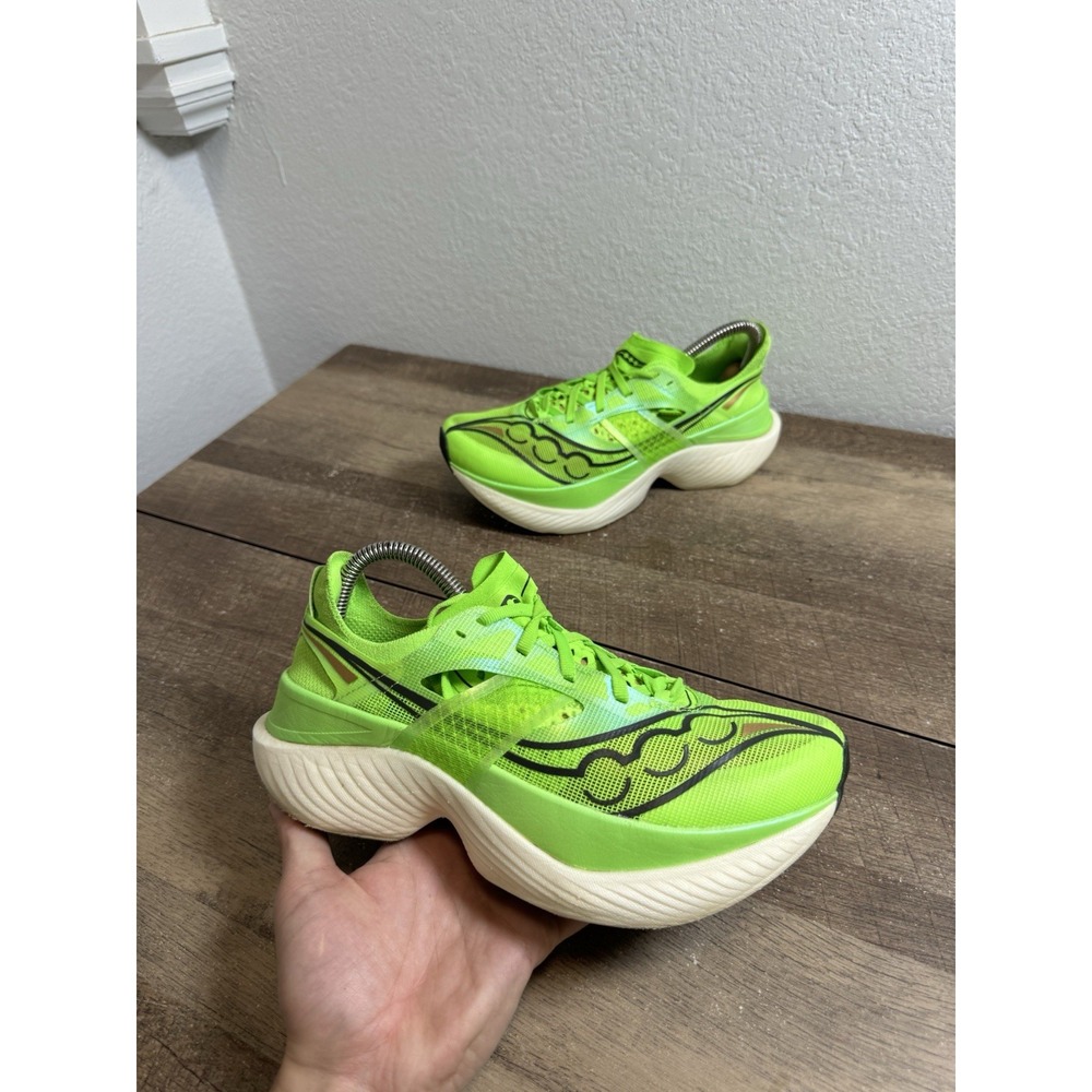 Saucony Endorphin Elite Men's Size 7 Carbon Plate‎ Running Race Shoes Marathon
